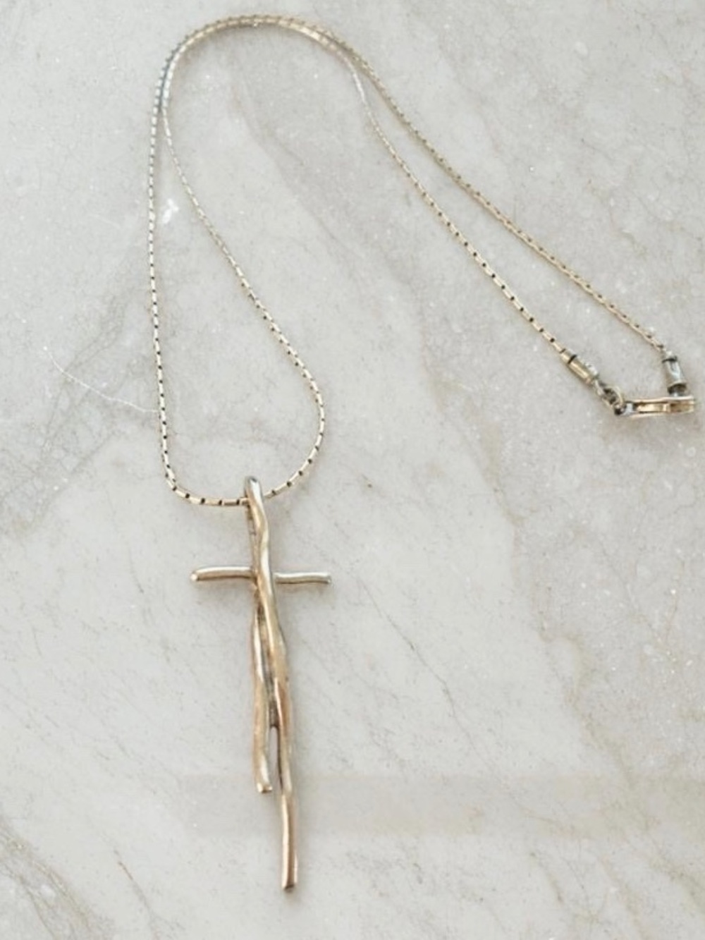 Silpada Sterling Silver Cross Pendant Necklace 17” inches N1483